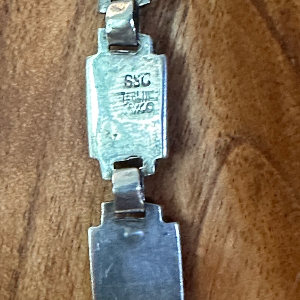 Taxco Sterling sliver abalone necklaces - Picture 9 of 9